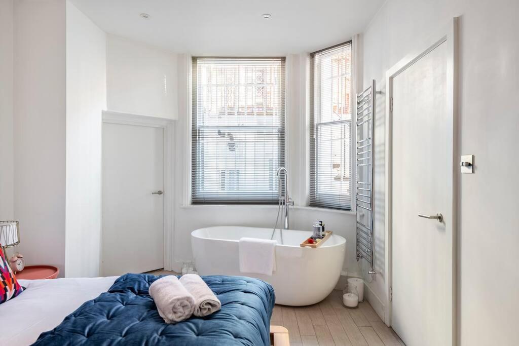 Chelsea Posh Apartment Лондон Екстериор снимка